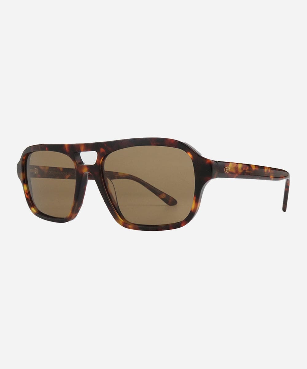 GIGI PIP - Beau Aviator Sunglasses - Tortoise
