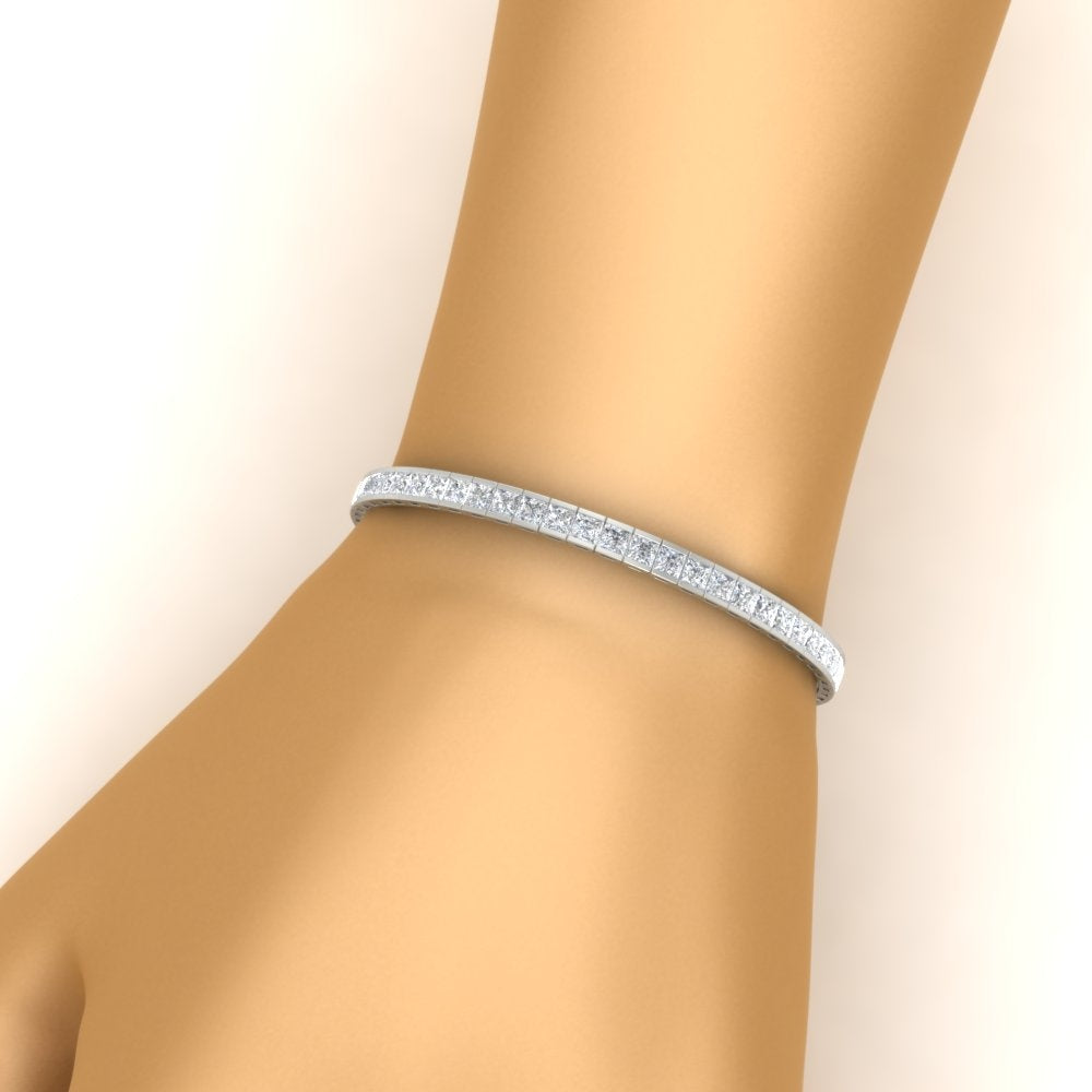 Bracelet Tennis en Moissanite VossAgin
