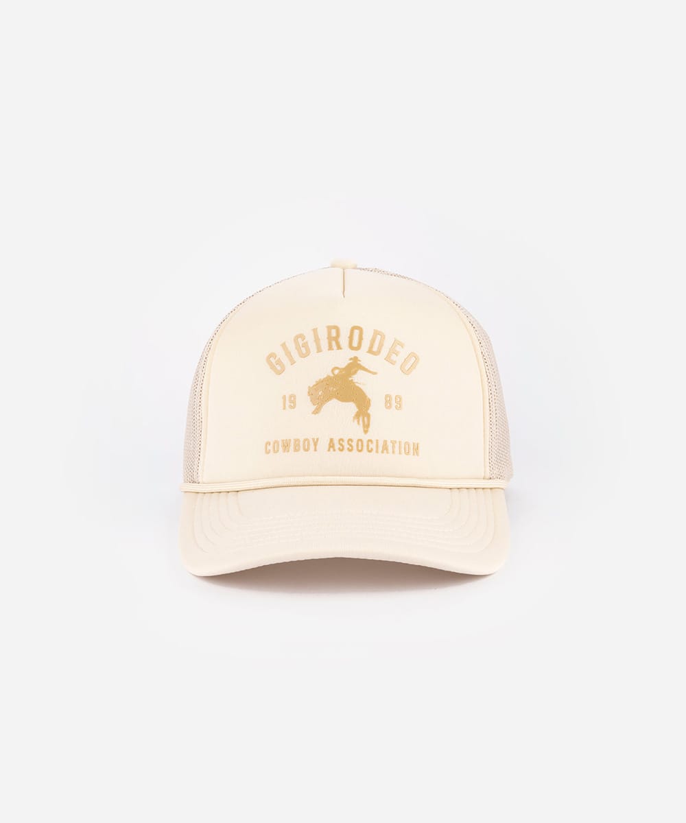 GIGI PIP - Gigi Rodeo Trucker Hat - Cream