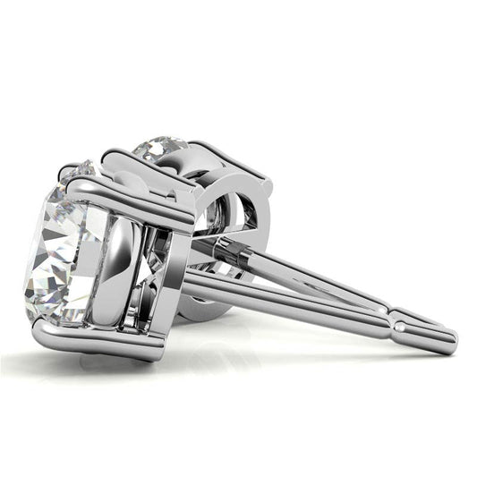 Boucles d'oreilles puces diamant VossAgin
