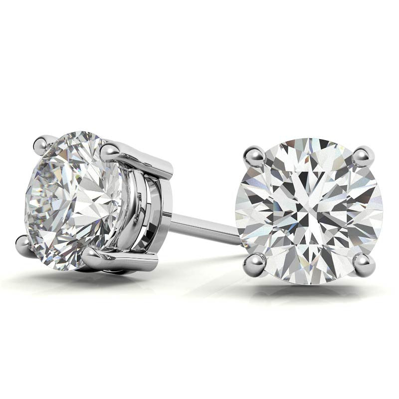 Boucles d'oreilles puces diamant VossAgin