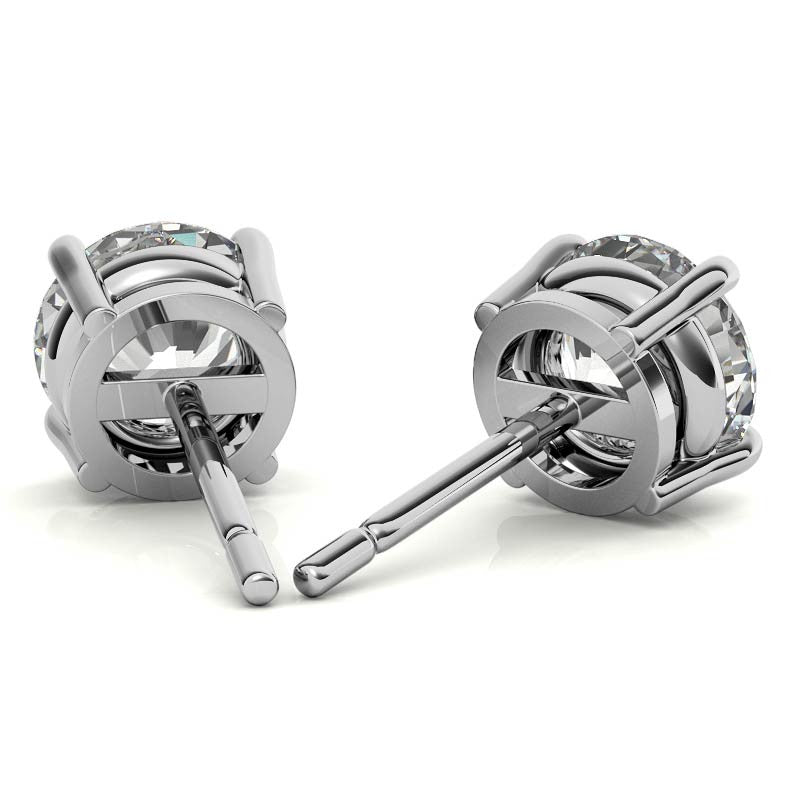 Boucles d'oreilles puces diamant VossAgin