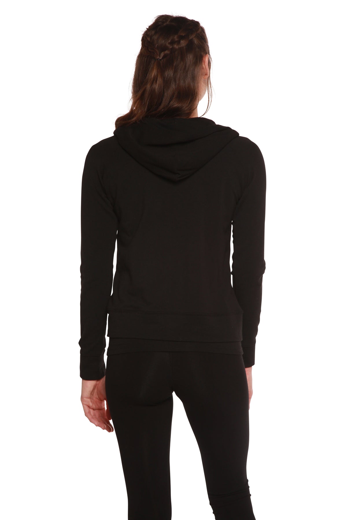 Sudadera con cierre de bambú French Terry