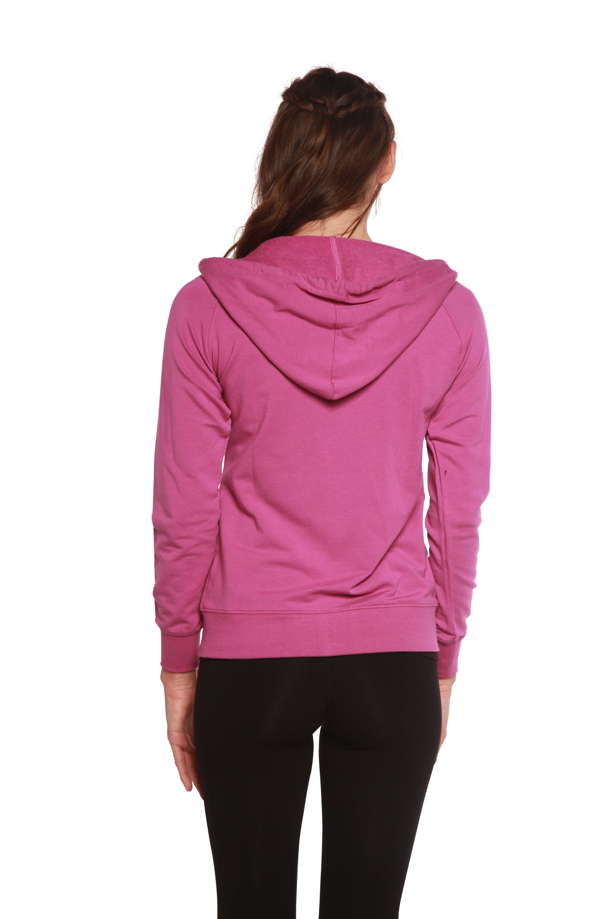 Sudadera con cierre de bambú French Terry