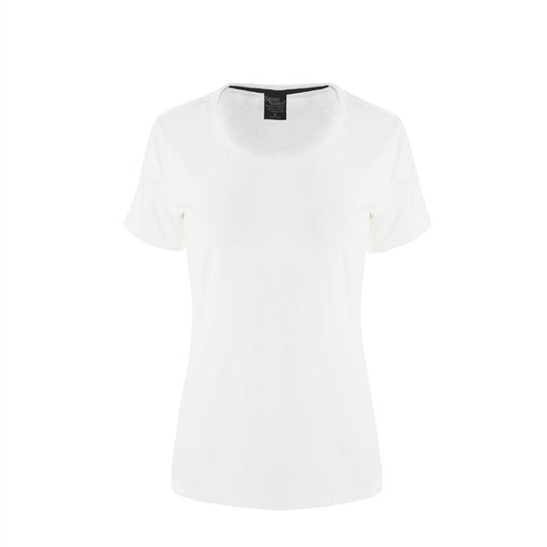 Playera de cuello redondo de bambú