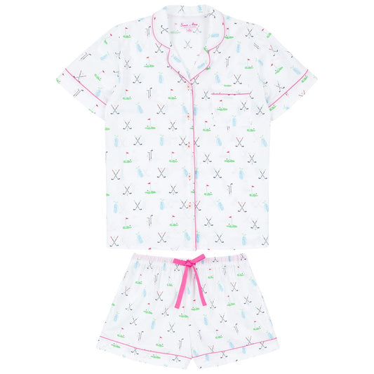 Sant and Abel Women's Golf Short PJ Set